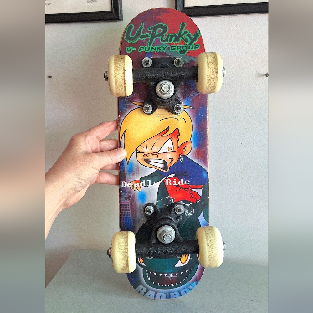 Small U Punky Deadly Ride Bad Boy skateboard